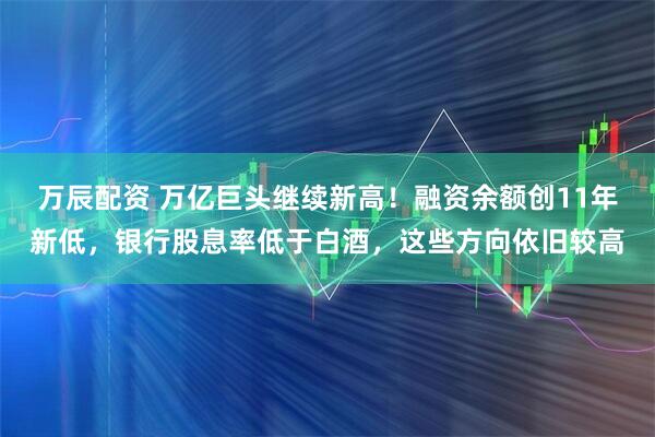 万辰配资 万亿巨头继续新高！融资余额创11年新低，银行股息率低于白酒，这些方向依旧较高