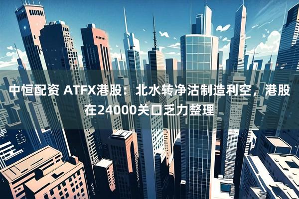 中恒配资 ATFX港股：北水转净沽制造利空，港股在24000关口乏力整理