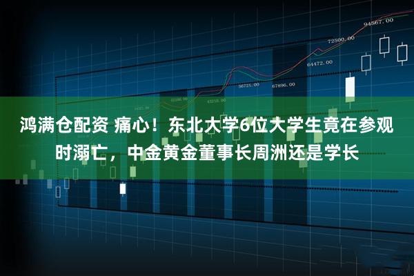 鸿满仓配资 痛心!东北大学6位大学生竟在参观时溺亡,中金黄金董事长周洲还是学长