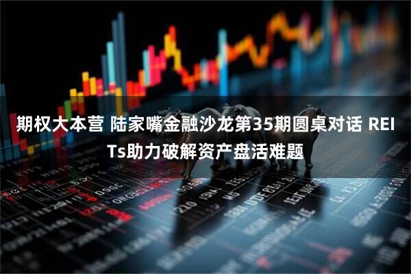 期权大本营 陆家嘴金融沙龙第35期圆桌对话 REITs助力破解资产盘活难题